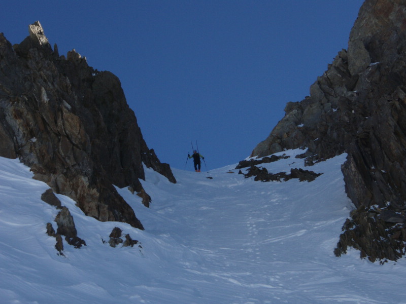 Descente du couloir